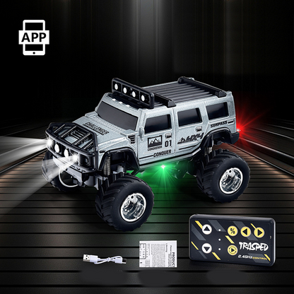 🔋 2025 HOT SALE 50% OFF! ✨ Mini RC Off-Road Truck with Lights