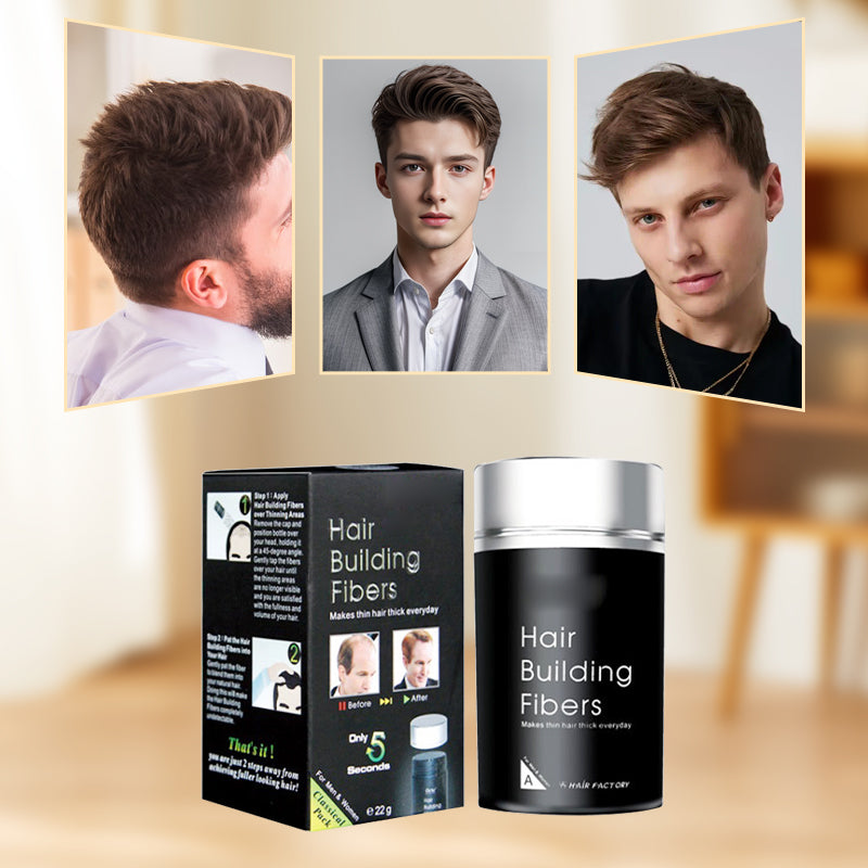 💥💞Limited Time Buy 1 Get 1 Free🎉22g Hair Building Fiber for Instant Volumizing & Thickening