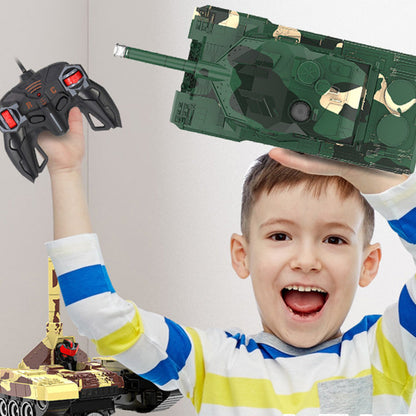 2-in-1 Remote Control Transforming Tank Robot Toy