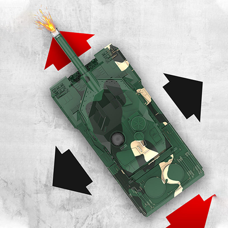 2-in-1 Remote Control Transforming Tank Robot Toy