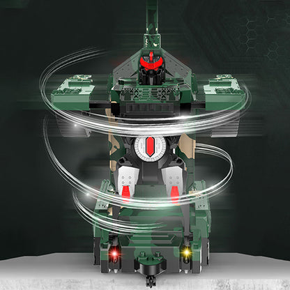 2-in-1 Remote Control Transforming Tank Robot Toy