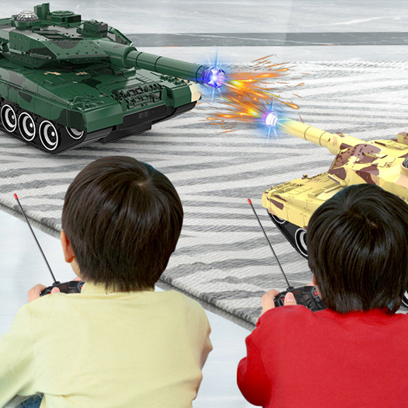 2-in-1 Remote Control Transforming Tank Robot Toy