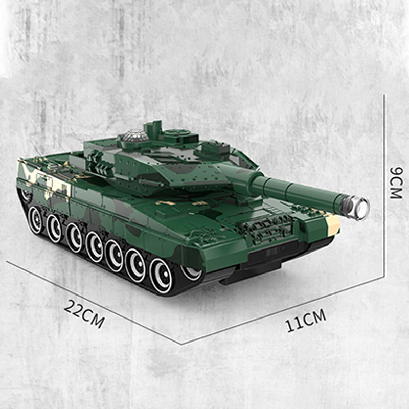 2-in-1 Remote Control Transforming Tank Robot Toy