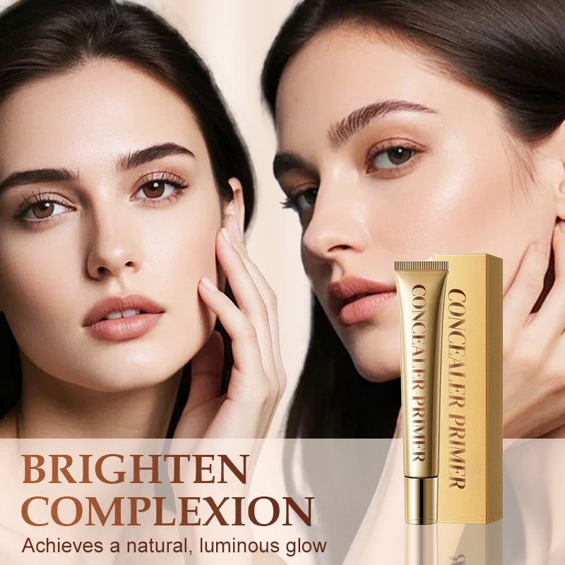 🎄Christmas Skincare Season-Natural Glow Brightening Concealer Primer