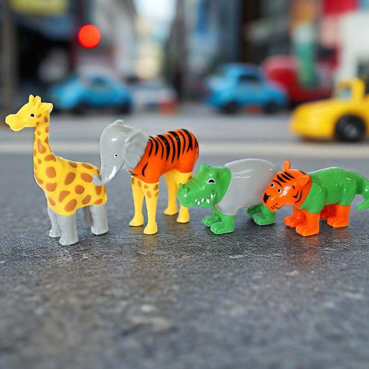 🔥Hot Sale Offers-Magnetic Mix-and-Match Animal Building Toy