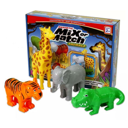 🔥Hot Sale Offers-Magnetic Mix-and-Match Animal Building Toy