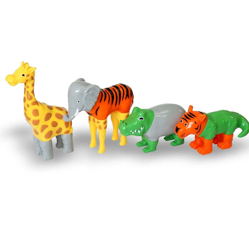 🔥Hot Sale Offers-Magnetic Mix-and-Match Animal Building Toy