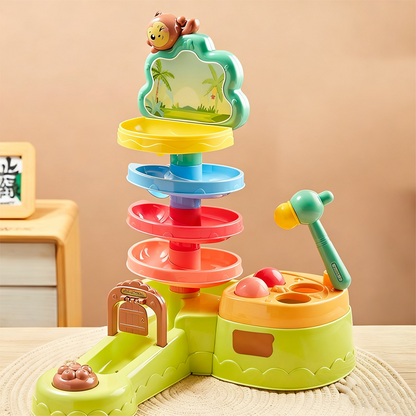 Interactive Ball Drop & Roll Tower Toy