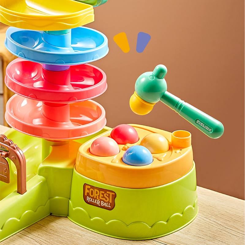 Interactive Ball Drop & Roll Tower Toy