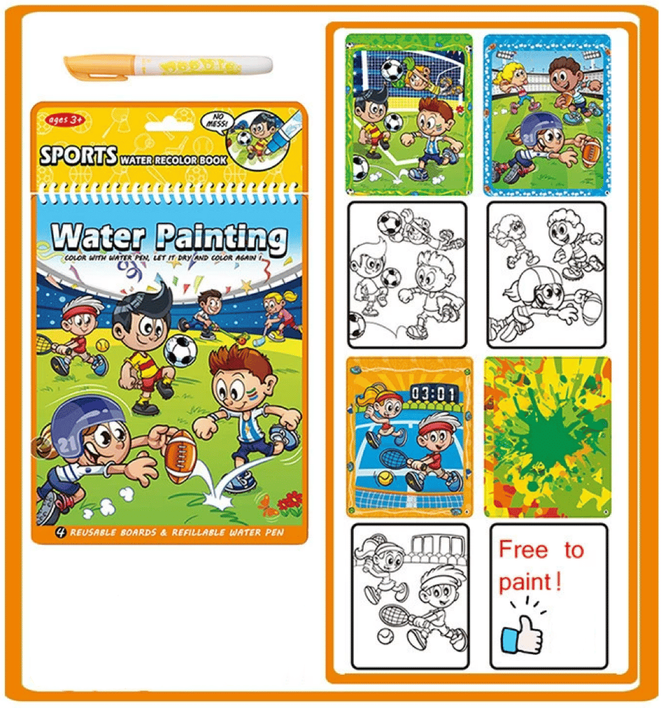 🔥Limited Time 50% OFF🎨Reusable Magic Water Doodle Book