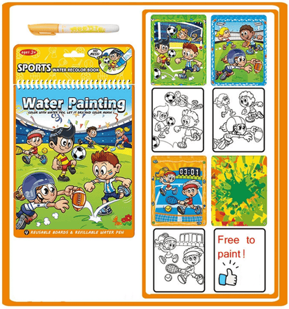 🔥Limited Time 50% OFF🎨Reusable Magic Water Doodle Book
