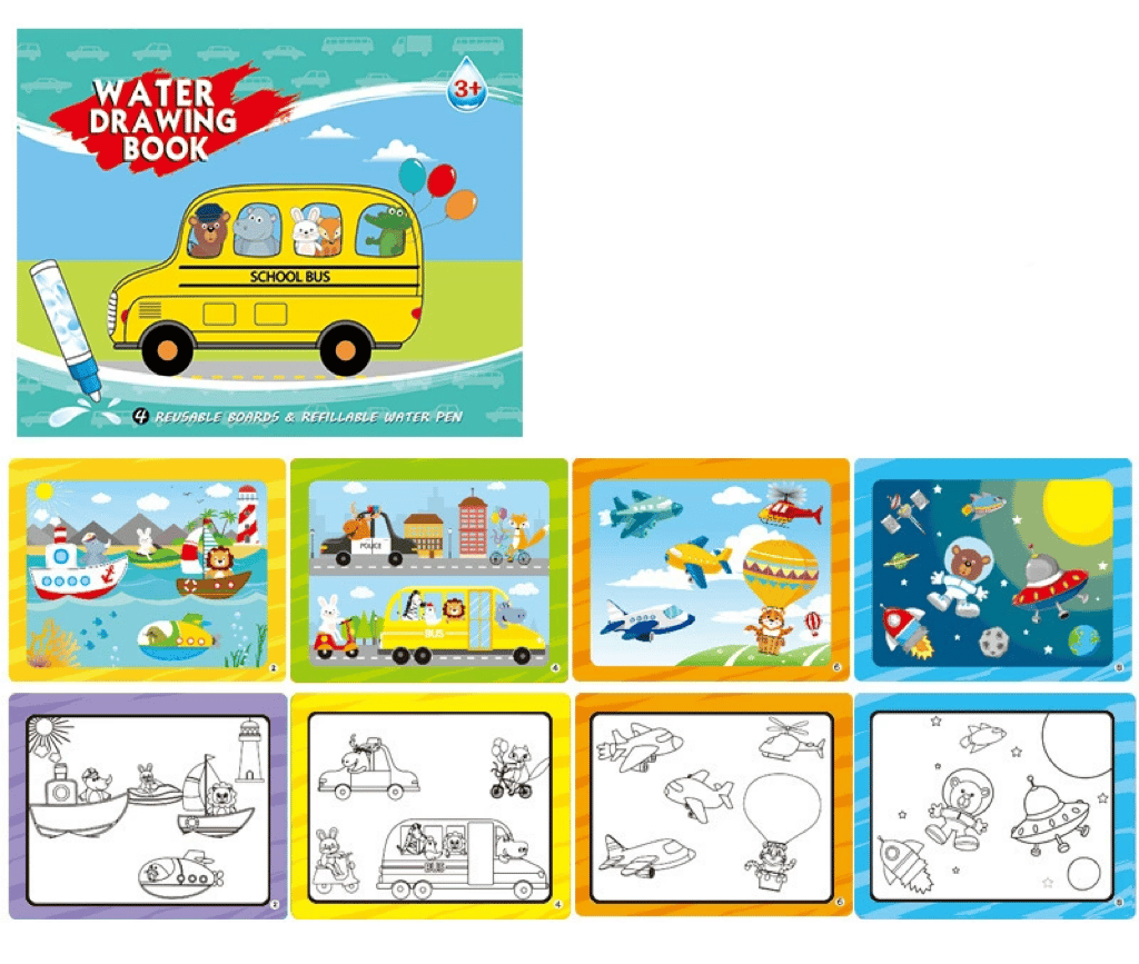 🔥Limited Time 50% OFF🎨Reusable Magic Water Doodle Book