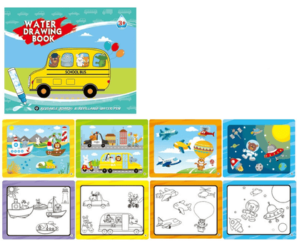 🔥Limited Time 50% OFF🎨Reusable Magic Water Doodle Book