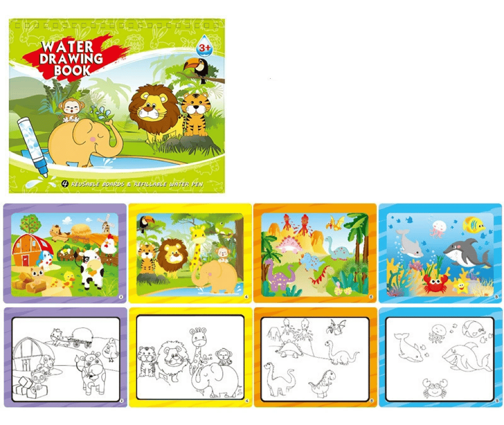 🔥Limited Time 50% OFF🎨Reusable Magic Water Doodle Book