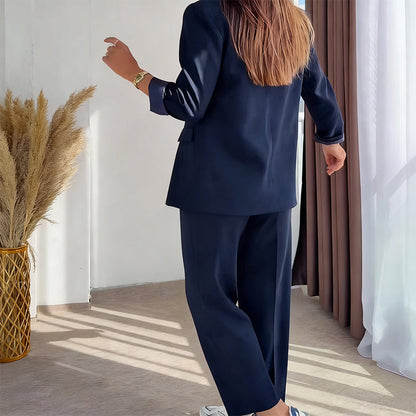 ⏳Time-Limited Special⏰Classic Women's 2-Piece Blazer Set – Ready-to-Wear & Figure-Flattering, Easy to Style!