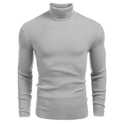 ❄️ Cold-Weather Comfort | Men's Soft Knit Turtleneck Sweater