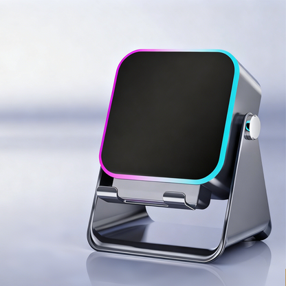 🔥Hot Sale Offers-5-in-1 Wireless Induction Bluetooth Speaker with Adjustable Phone Stand