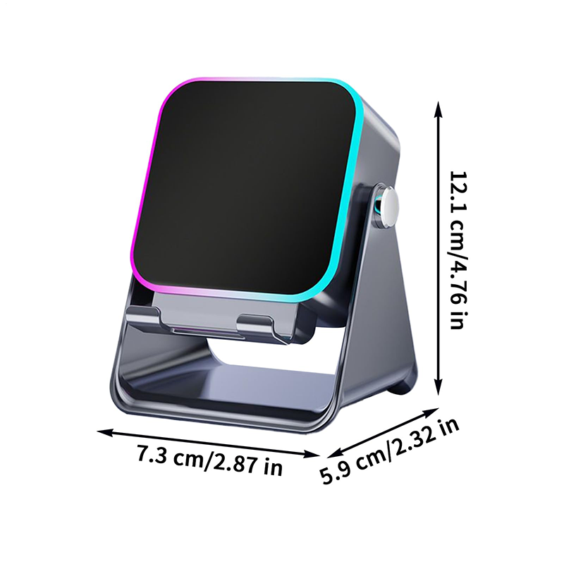 🔥Hot Sale Offers-5-in-1 Wireless Induction Bluetooth Speaker with Adjustable Phone Stand