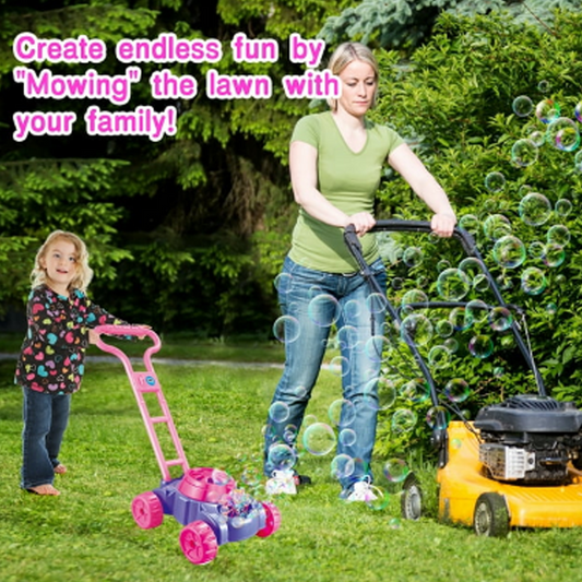 Bubble Lawn Mower for Toddlers