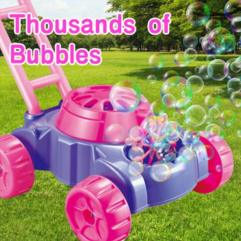 Bubble Lawn Mower for Toddlers