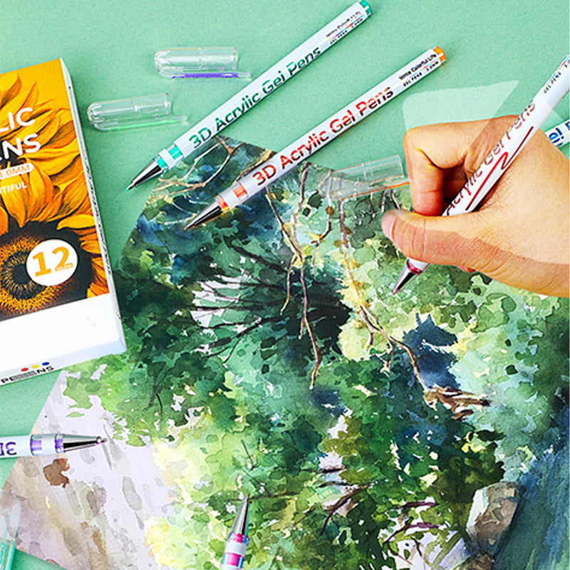 🎅Christmas Sale 50% OFF!!🎄🎁50K+ SOLD! Almost Gone✨Multi-Color Gel Pen Set for Drawing & Coloring