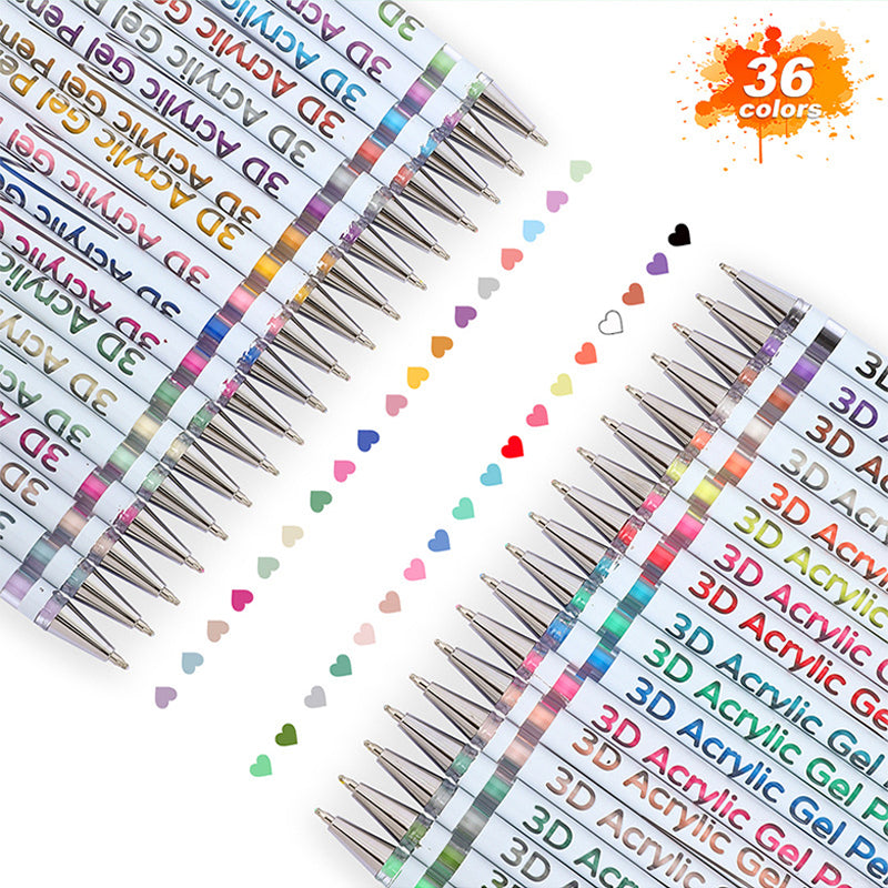 🎅Christmas Sale 70% OFF!!🎄🎁50K+ SOLD! Almost Gone✨Multi-Color Gel Pen Set for Drawing & Coloring