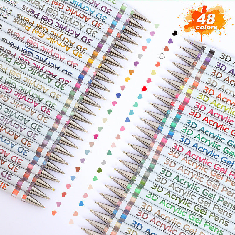 🎅Christmas Sale 50% OFF!!🎄🎁50K+ SOLD! Almost Gone✨Multi-Color Gel Pen Set for Drawing & Coloring