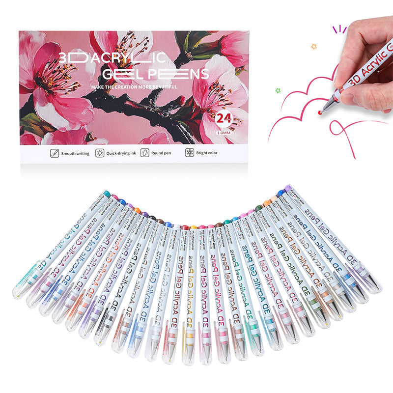 🎅Christmas Sale 70% OFF!!🎄🎁50K+ SOLD! Almost Gone✨Multi-Color Gel Pen Set for Drawing & Coloring