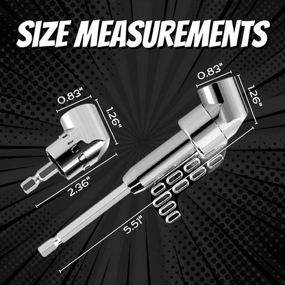 🔥105 Degree Right Angle Drill Adapter