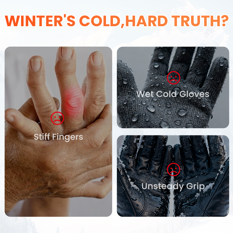 🔥Hot Sale Deals-Warm & Stylish Color-Block Convertible Gloves