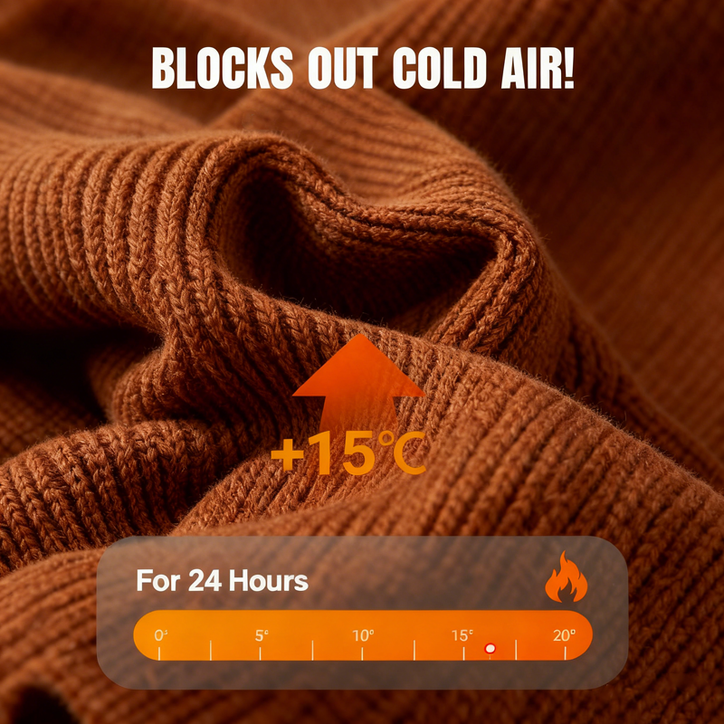 🔥Hot Sale Deals-Warm & Stylish Color-Block Convertible Gloves