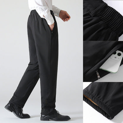 🔥New Arrivals Special Offer-Fleece Thickened Straight Casual Men's Pants