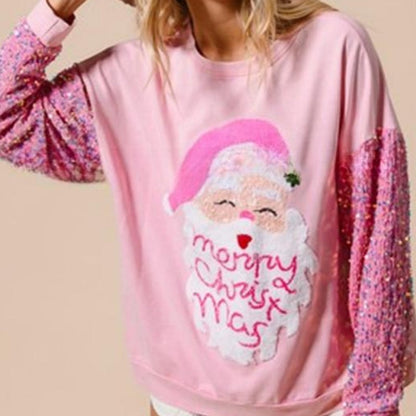 🎅Christmas Specials-Women's Christmas Sequin Long Sleeve Sweatshirt