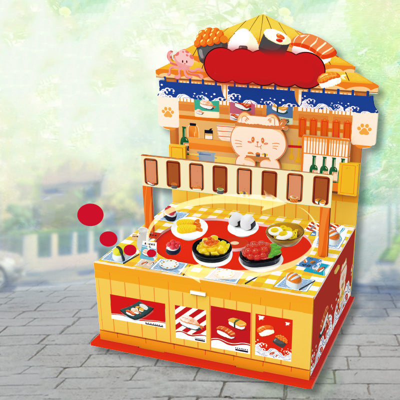 🔥Hot Sale Deals-DIY Revolving Restaurant Miniature Kit