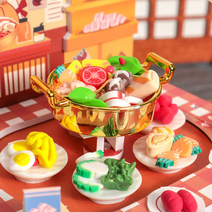 🔥Hot Sale Deals-DIY Revolving Restaurant Miniature Kit