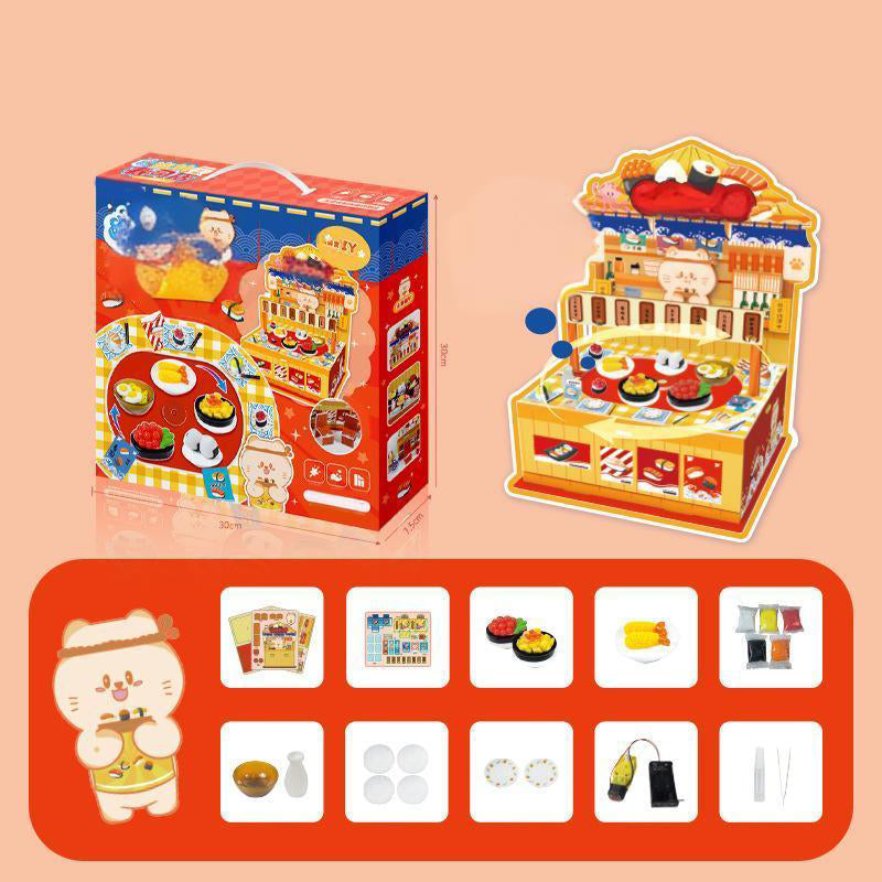 🔥Hot Sale Deals-DIY Revolving Restaurant Miniature Kit