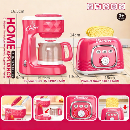 🔥Hot Sale Deals-Kids Pretend Play Kitchen Appliance Toy Set