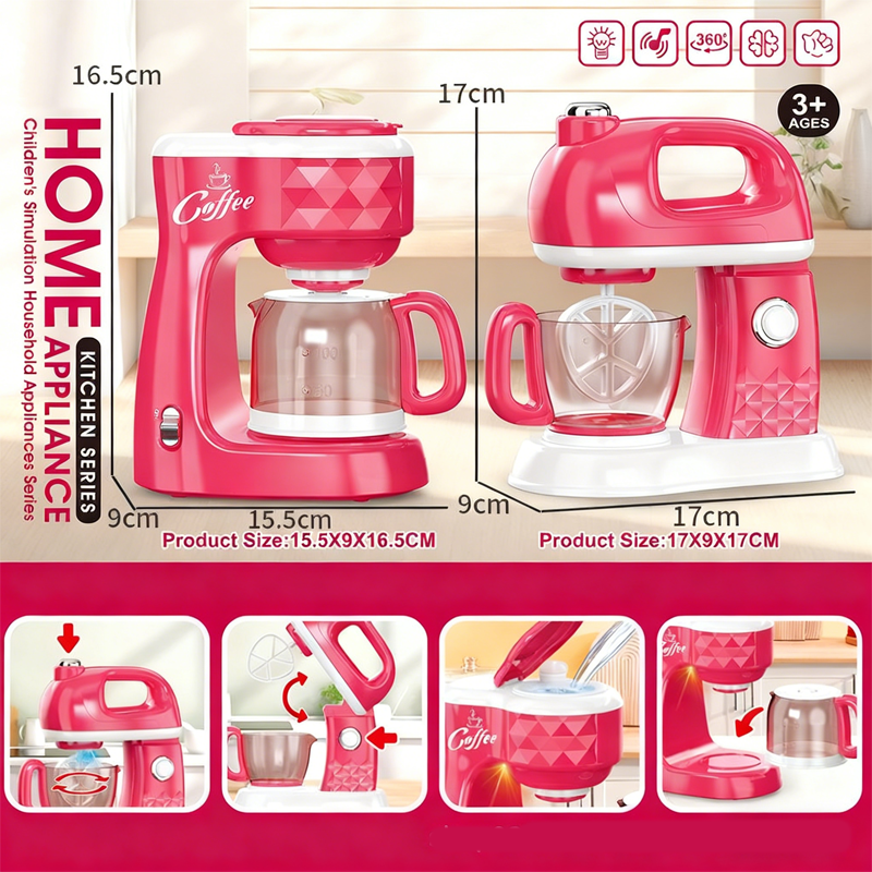 🔥Hot Sale Deals-Kids Pretend Play Kitchen Appliance Toy Set