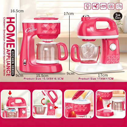 🔥Hot Sale Deals-Kids Pretend Play Kitchen Appliance Toy Set