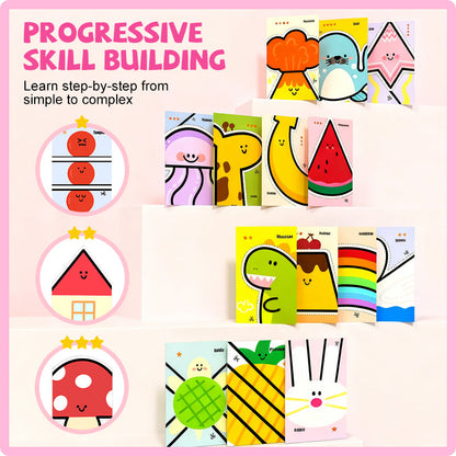 50%OFF🎁Progressive Learning Paper Craft Kit for Kids