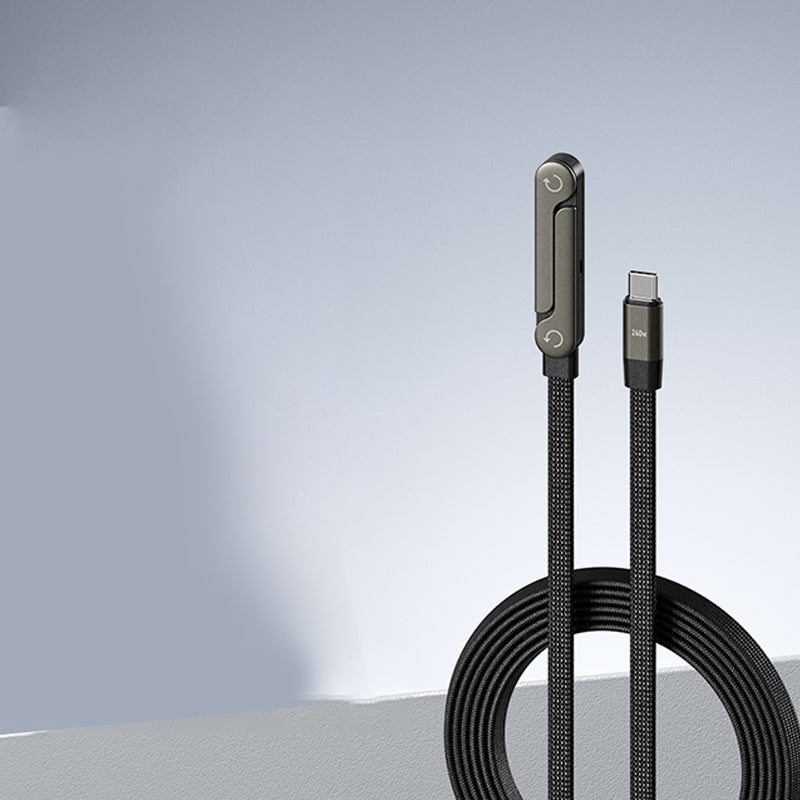 📢📢Limited-time offer✨240W Fast Charging Cable with Adjustable Phone Stand