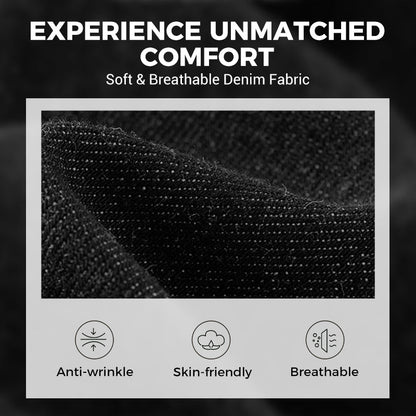 🔥Hot Sale Deals-Relaxed Fit High-Waist Wide-Leg Jeans