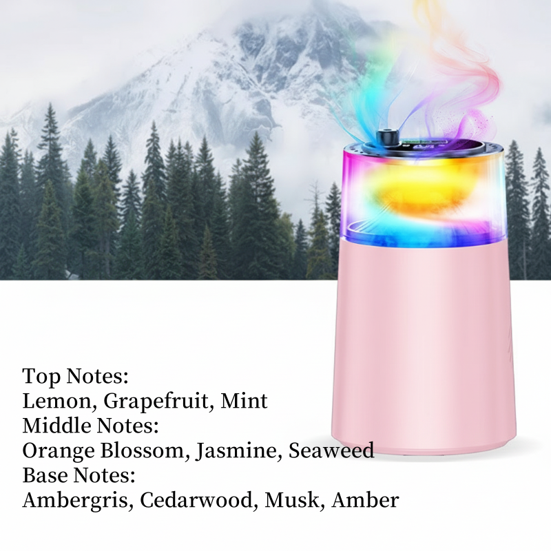 🚗✨ Smart Car Aroma Diffuser with Ambient Light – 50% OFF Today!