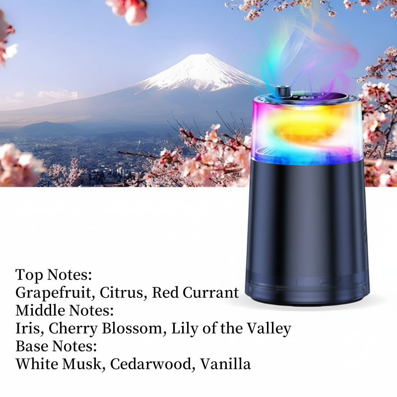 🚗✨ Smart Car Aroma Diffuser with Ambient Light – 50% OFF Today!