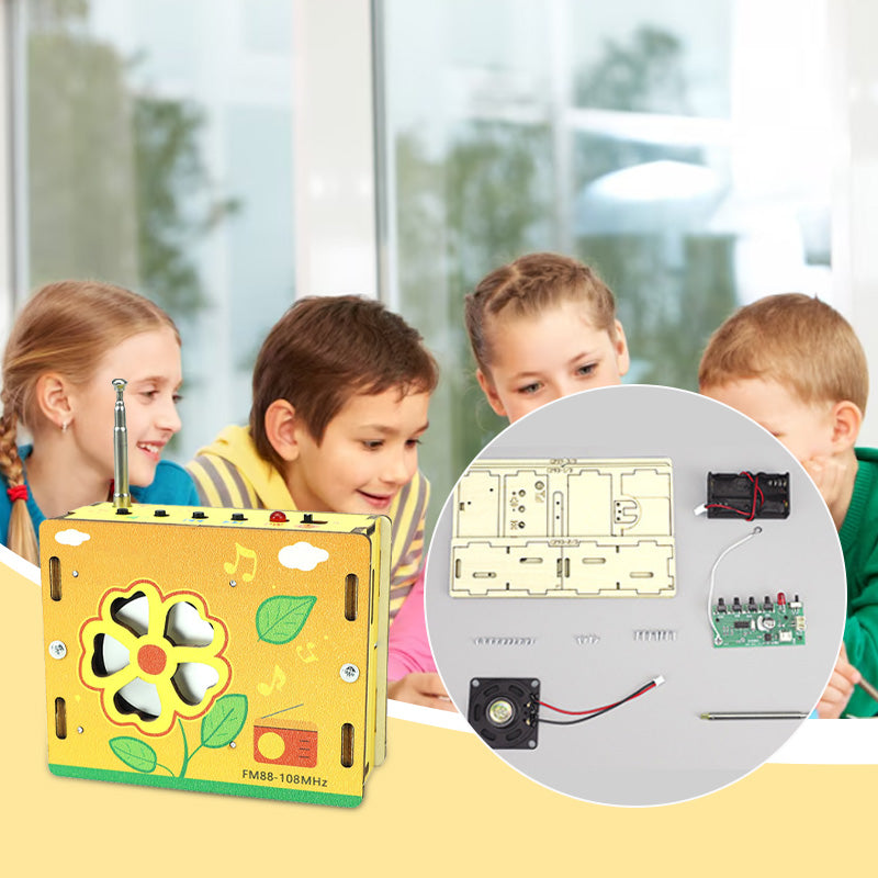 💥BLACK FRIDAY SALE 50% OFF💥Educational Children Toys DIY Mini Radio