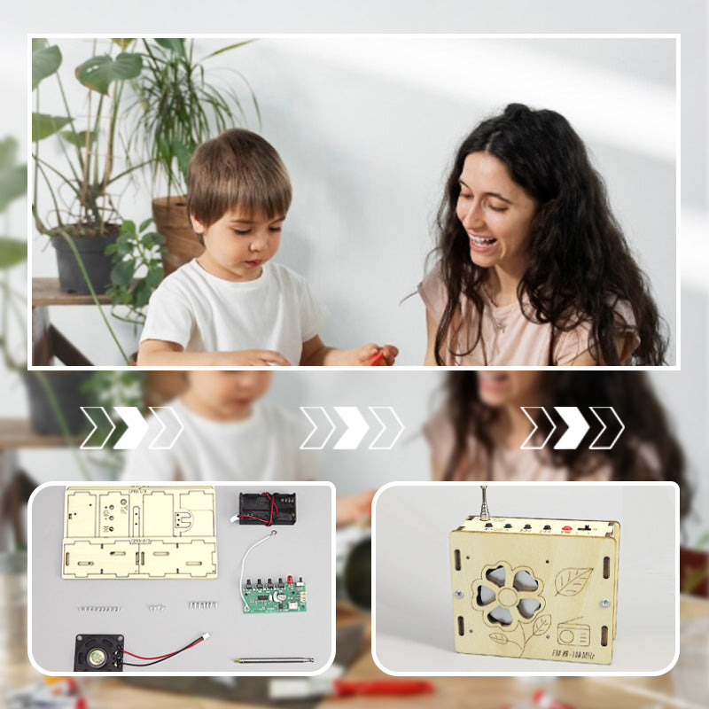 💥BLACK FRIDAY SALE 50% OFF💥Educational Children Toys DIY Mini Radio