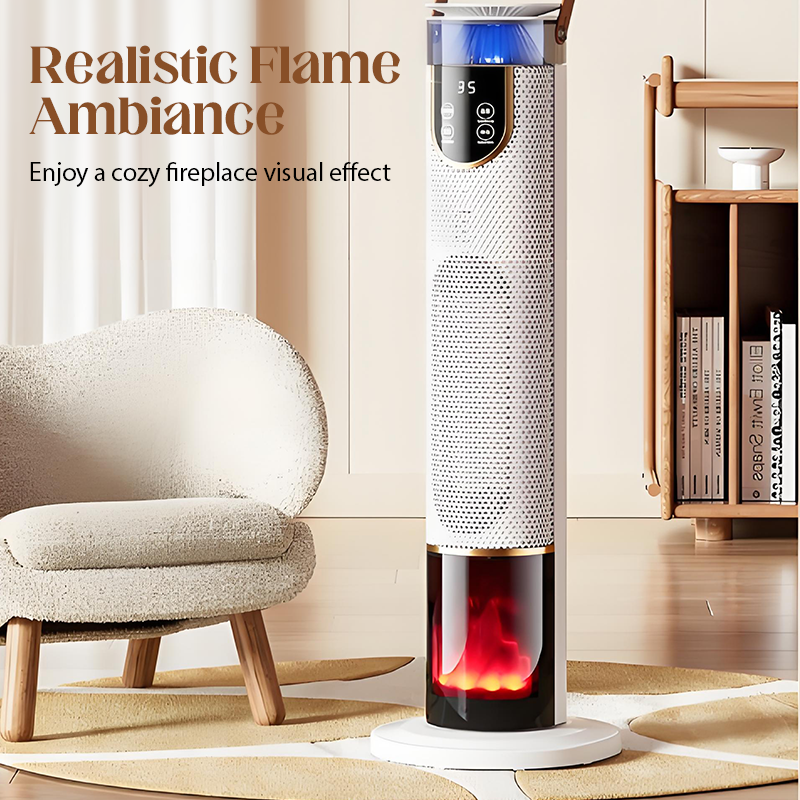 🔥Hot Sale Offers-2000W Electric Space Heater with Humidifier & 3D Flame Effect