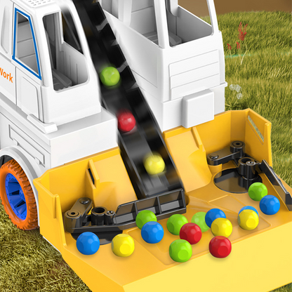 🔥Hot Sale Deals-Interactive Construction Truck Toy with Colored Beads
