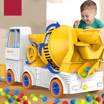 🔥Hot Sale Deals-Interactive Construction Truck Toy with Colored Beads