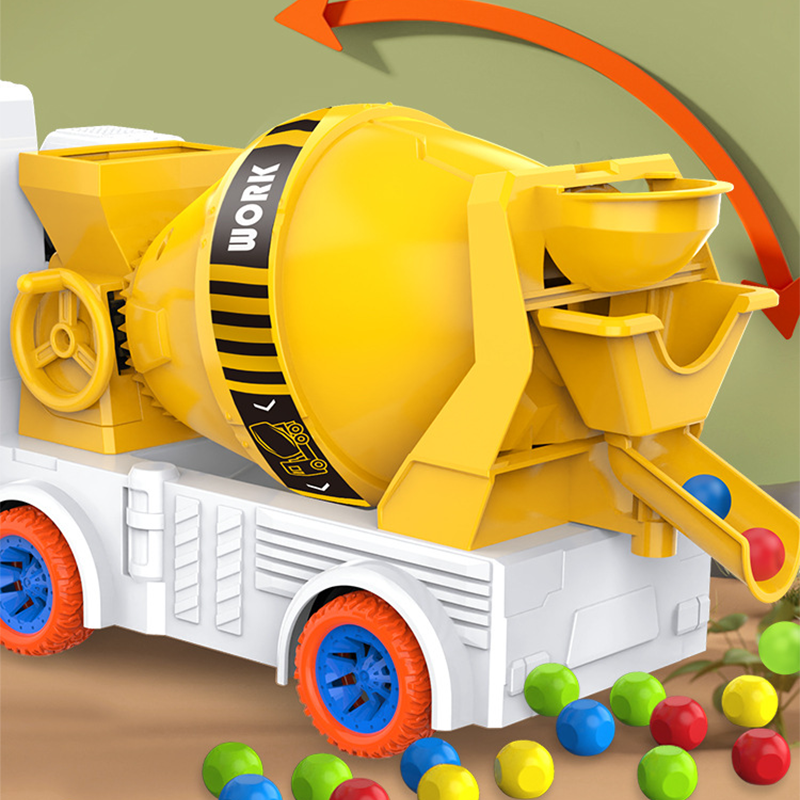 🔥Hot Sale Deals-Interactive Construction Truck Toy with Colored Beads